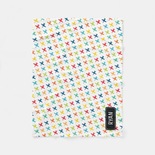 Couverture nommée faite sur commande de bébé de (Devant)