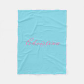Couverture nommée faite sur commande simple (Devant)
