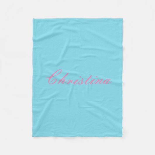 Couverture nommée faite sur commande simple (Devant)
