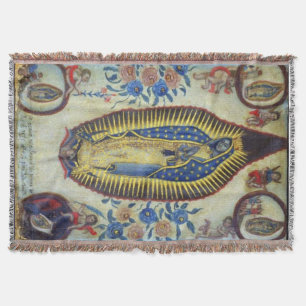 Couverture Notre-Dame de Guadalupe Vierge Marie 1824