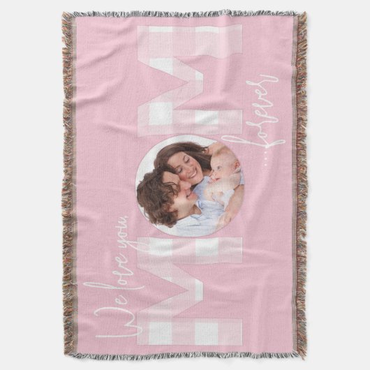 Couverture Nous t'aimons Maman Rose et Blanc (devant Vertical)