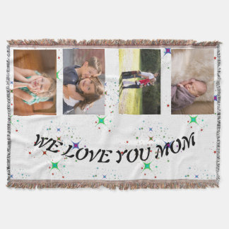 Couverture Nous vous aimons Maman Bannière de photo étoilée D