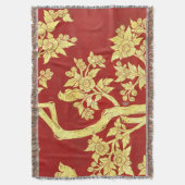 Couverture nouveau d'art, deco, Asiatique, or, rouge, cru, (devant Vertical)