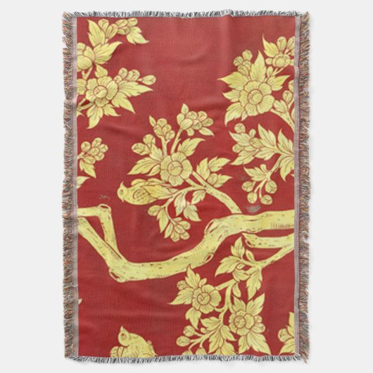 Couverture nouveau d'art, deco, Asiatique, or, rouge, cru, (devant Vertical)