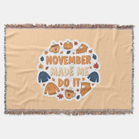 Couverture Novembre m'a fait le faire - Drôle de conception d (Devant)