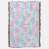Couverture Nuage Tie-Dye Pastel Rêveur Dégradé Douce (devant Vertical)