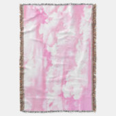 Couverture Nuages Festifs Rose (devant Vertical)