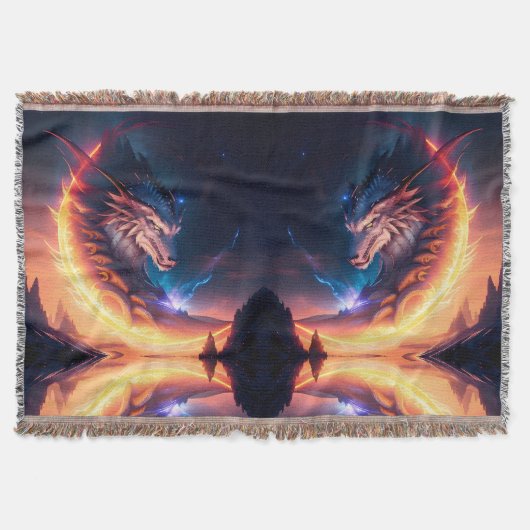Couverture Nuit de feu Dragon Scape (Devant)