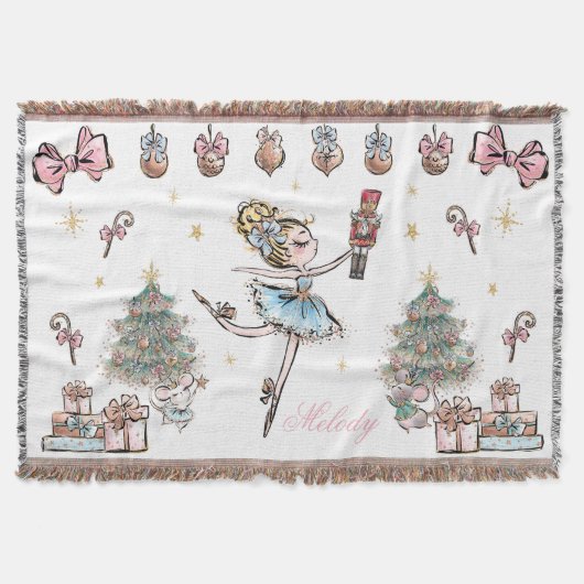 Couverture Nutcracker Christmas Ballet Dance Baby Girl (Devant)