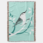 Couverture Nuthatch stylisé dans l'arbre (devant Vertical)