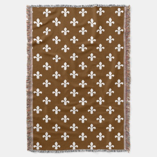 Couverture Nutmeg Neutral Fleur de Lys (devant Vertical)