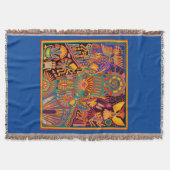 Couverture Oaxaca Mexique Mexique Mexique Maya Aztec Tribal A (Devant)