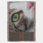 Couverture observée sauvage de jet de chat - (devant Vertical)