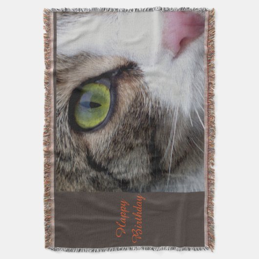 Couverture observée sauvage de jet de chat - (devant Vertical)