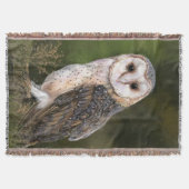 Couverture Occidental Barn Owl Jrow Blanket - Peinture (Devant)