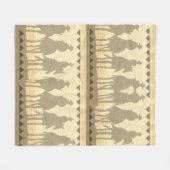 Couverture occidentale 50" d'ouatine de (Devant (Horizontal))