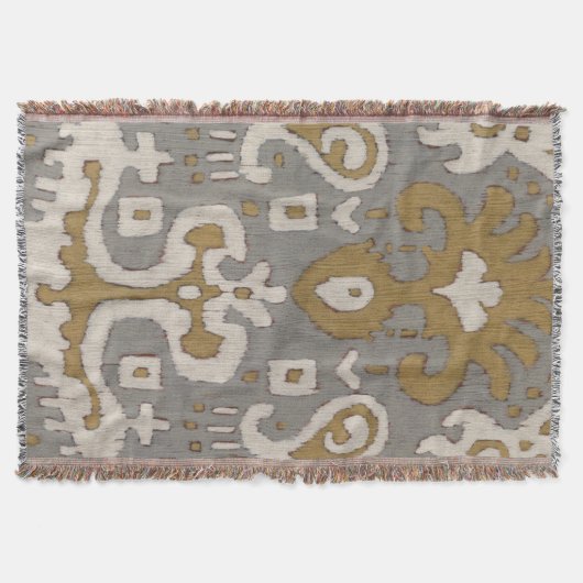 Couverture Ochre Ikat I (Devant)