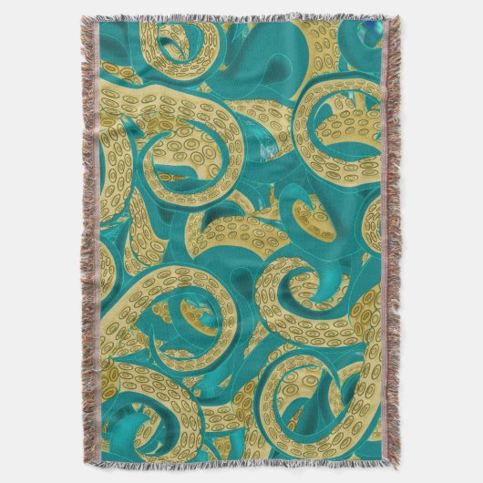 Couverture Octopus Lancer Blanket Art Design (devant Vertical)