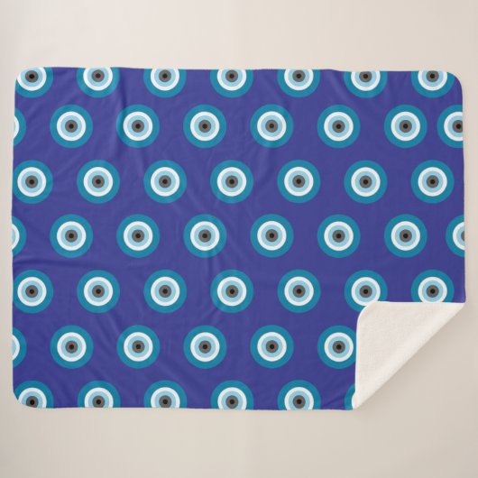 Couverture oculaire bleue (Devant (Horizontal))