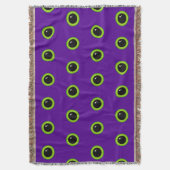 Couverture Oeil de monstre vert et violet amusant (devant Vertical)