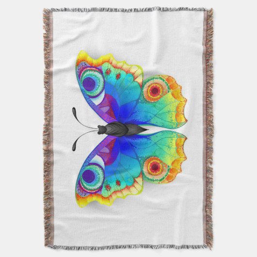 Couverture Oeil de paon arc-en-ciel (devant Vertical)