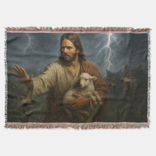 Couverture Œuvre d'art représentant le Christ et l'agneau de (Devant)