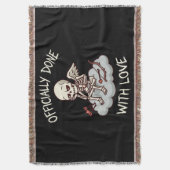 Couverture Officially Done With Love Skeleton Cupid Design (devant Vertical)