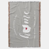 Couverture Ohio Plaque Personnalisée de l'État (devant Vertical)