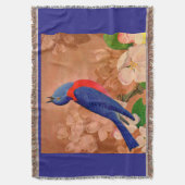 Couverture oiseau bleu du bonheur (devant Vertical)