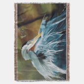 Couverture Oiseau de héron bleu (devant Vertical)