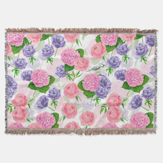 Couverture Oiseau et fleurs (Devant)