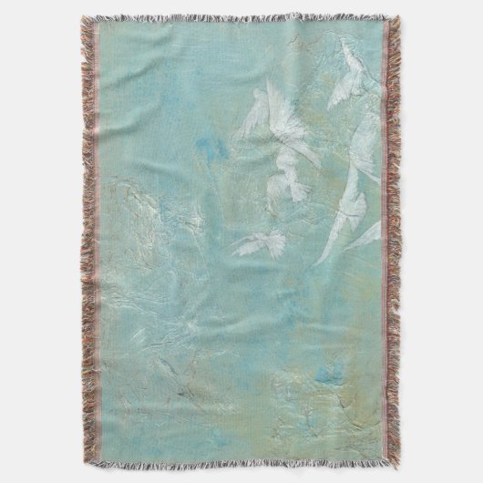 Couverture Oiseaux blancs à travers le ciel bleu (devant Vertical)