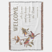 Couverture Oiseaux de Bunting peints et versets (devant Vertical)