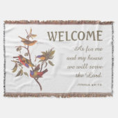 Couverture Oiseaux de Bunting peints et versets (Devant)