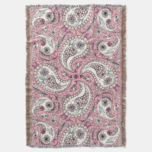 Couverture Oiseaux de marguerite en rose bébé (devant Vertical)