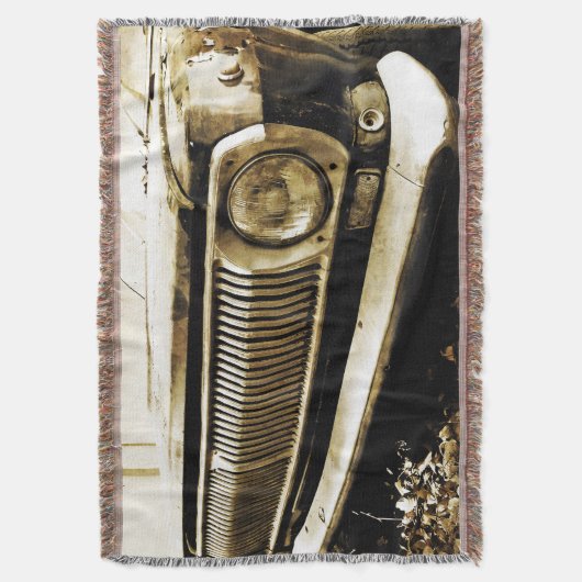 Couverture Old Classic Car Headlight #2 (devant Vertical)