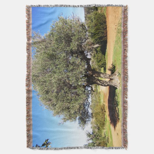 Couverture Olive Tree Lance Blanket (devant Vertical)