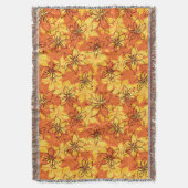 Couverture Olowalu Hibiscus Hawaiian Camo Jeter des couvertur (devant Vertical)