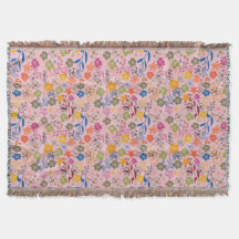 Ombre de rose moderne en batik