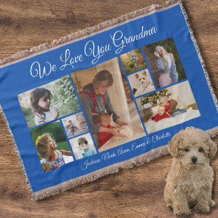 Couverture On t'aime grand-mère Cobalt Blue 9 Photo