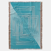 Couverture Opal Turquoise blanc (devant Vertical)