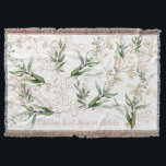 Couverture Or Botanique Eucalyptus Moderne Verdure Abstrait<br><div class="desc">Or Botanique Eucalyptus Moderne Verdure Abstraite Jetée Blanche ou Mariage Jetons. Cela fera partie de la suite. #pampasgrass #junglemarriette #jungleinvitation #coralmarriette #weddingmenu #désertwedding #lasvegasMariage #terracottamariage #peachmarriette #pampasweddingmenu #pampas #terracotta #coral #peach #naturalmariage #driedgrass #driedpampas #wabisabimariage #nature #lasvegasbachelorette #lasvegasweddingdécor</div>