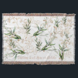 Couverture Or Botanique Eucalyptus Moderne Verdure Abstrait<br><div class="desc">Or Botanique Eucalyptus Moderne Verdure Abstraite Jetée Blanche ou Mariage Jetons. Cela fera partie de la suite. #pampasgrass #junglemarriette #jungleinvitation #coralmarriette #weddingmenu #désertwedding #lasvegasMariage #terracottamariage #peachmarriette #pampasweddingmenu #pampas #terracotta #coral #peach #naturalmariage #driedgrass #driedpampas #wabisabimariage #nature #lasvegasbachelorette #lasvegasweddingdécor</div>