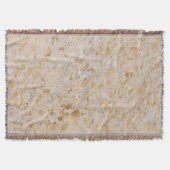 Couverture Or Cowhide Imprimer Métal Minimal Occident (Devant)