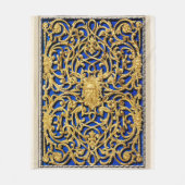 Couverture or et bleu (Devant)