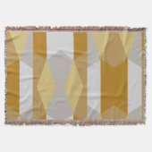 Couverture Or géométrique moderne et gris (Devant)