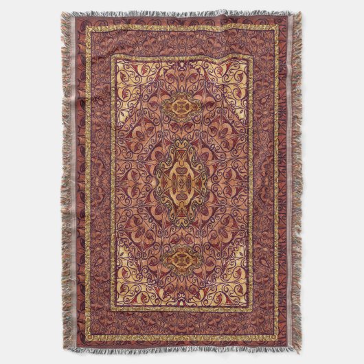 Couverture Or rouge persan oriental (devant Vertical)