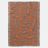 Couverture orange et gris abstrait (devant Vertical)