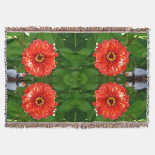 Couverture Orange Zinnia (Devant)