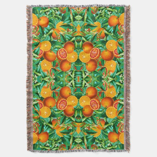 COUVERTURE ORANGES TROPICAUX LANCER BLANCHET (devant Vertical)